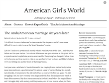 Tablet Screenshot of americangirlsworld.com